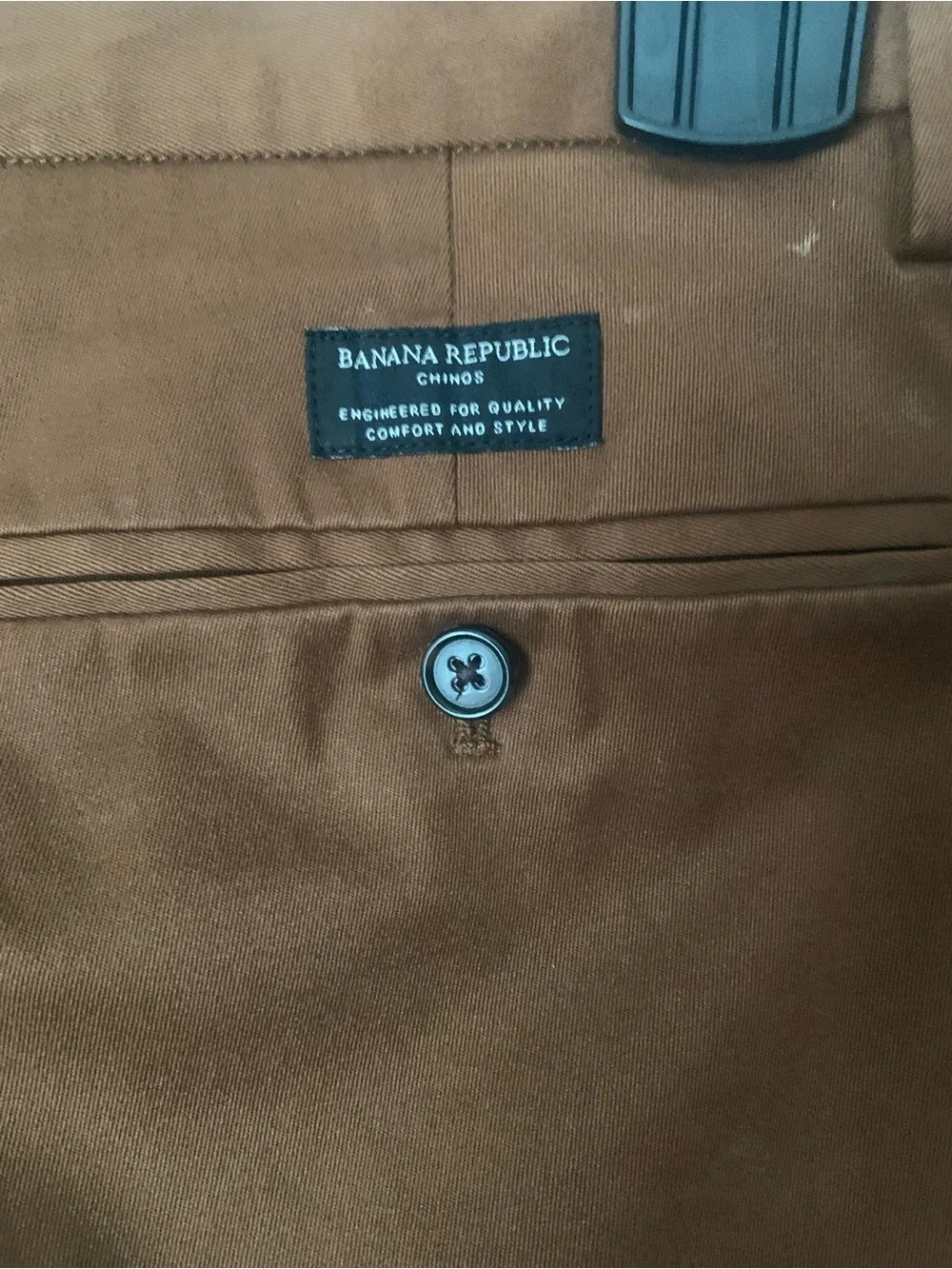 Banana Republic Men's “Dawson” Chinos in Potters Clay Size 36/34